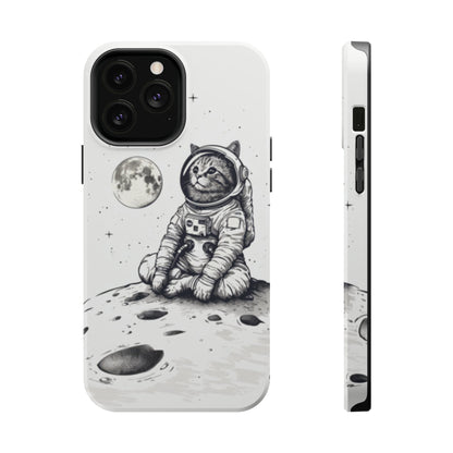 Space Cat MagSafe Tough iPhone Case - Ruppy's Creations