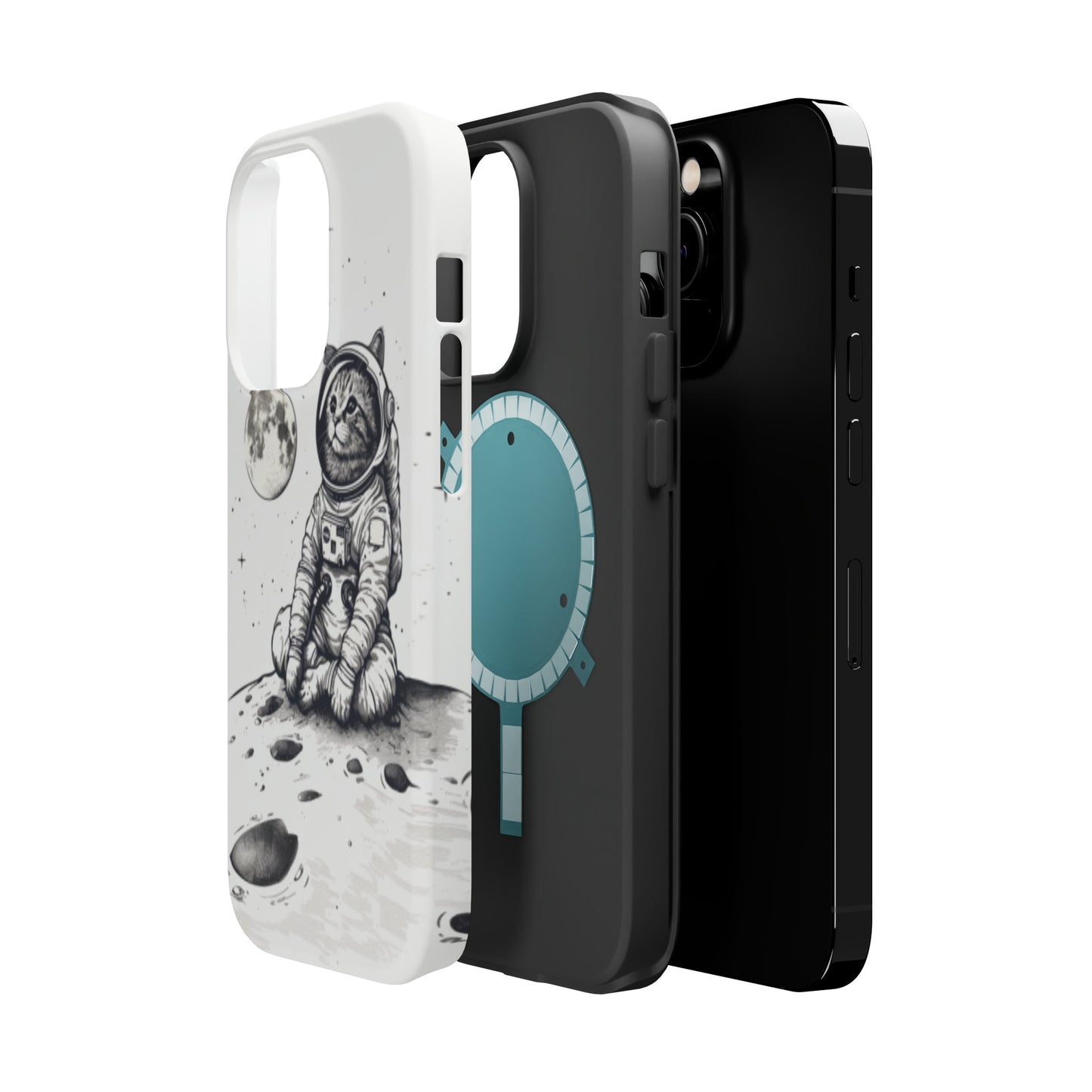 Space Cat MagSafe Tough iPhone Case - Ruppy's Creations