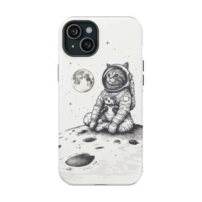 Space Cat MagSafe Tough iPhone Case - Ruppy's Creations