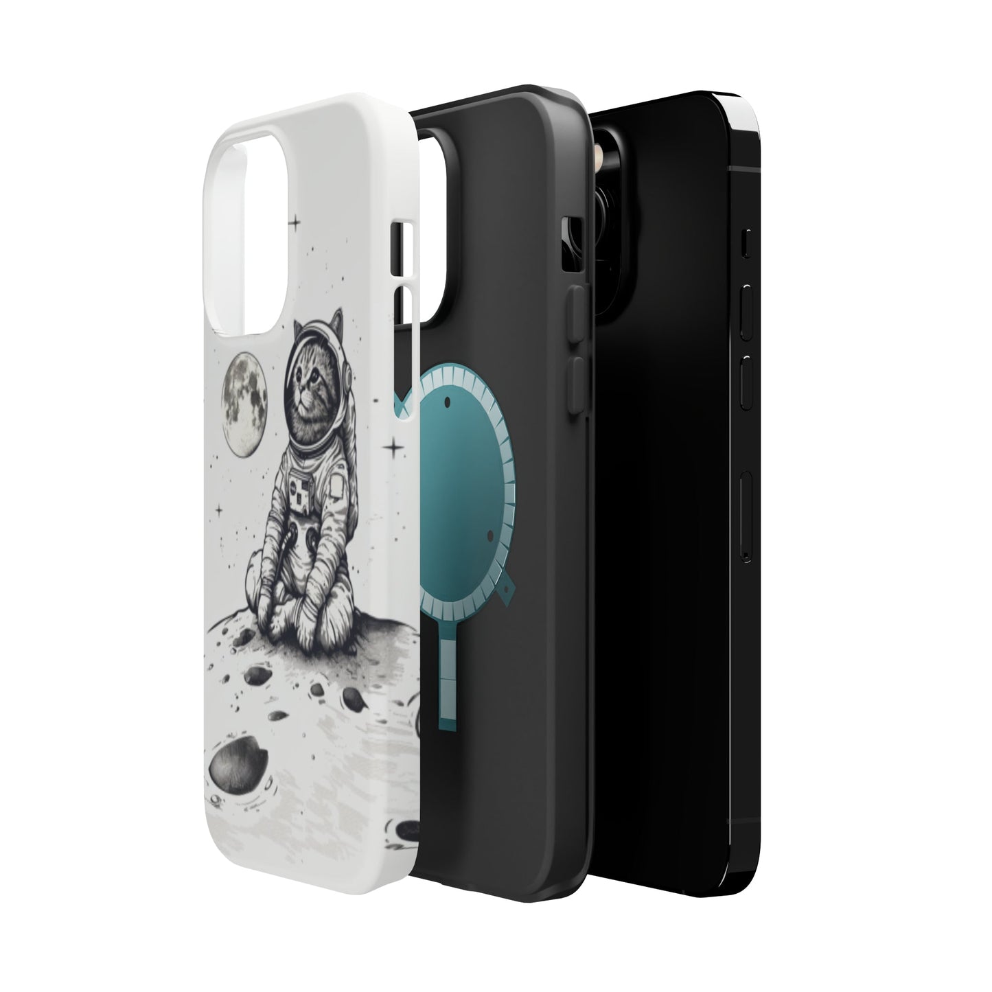 Space Cat MagSafe Tough iPhone Case - Ruppy's Creations