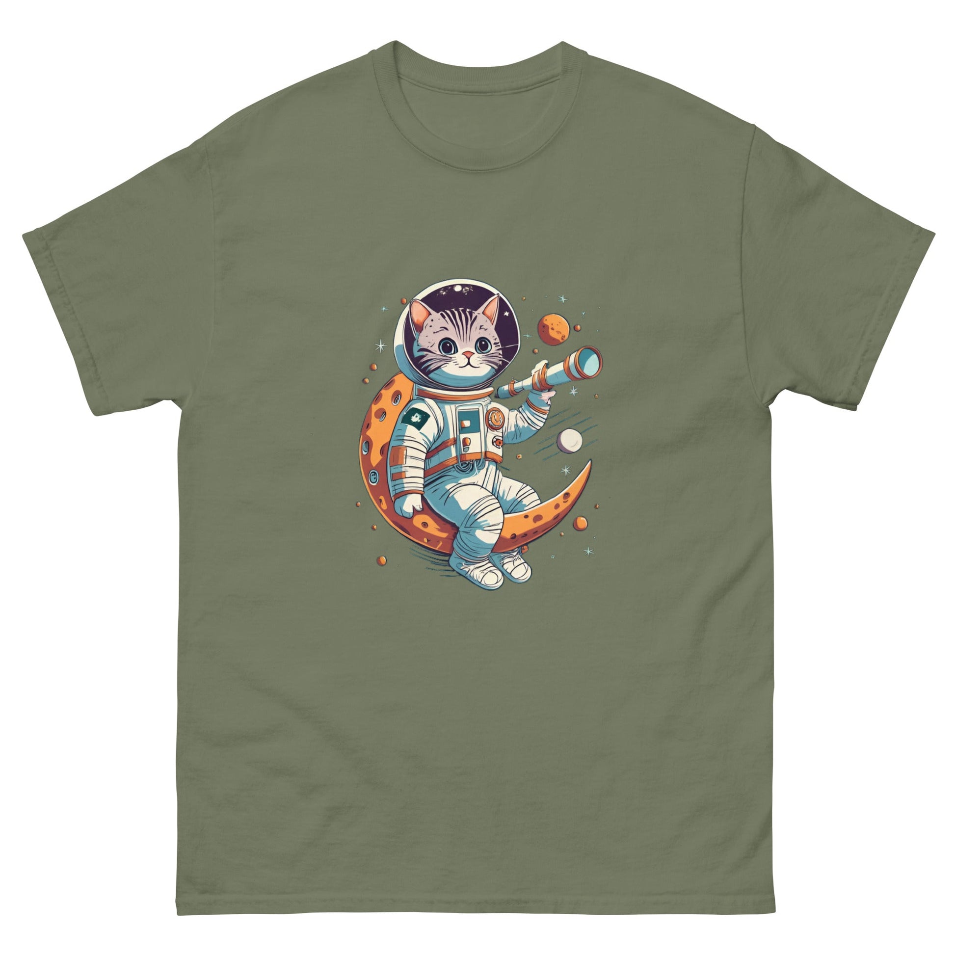 Space Cat Men's Classic Tee - Ruppy's Creations