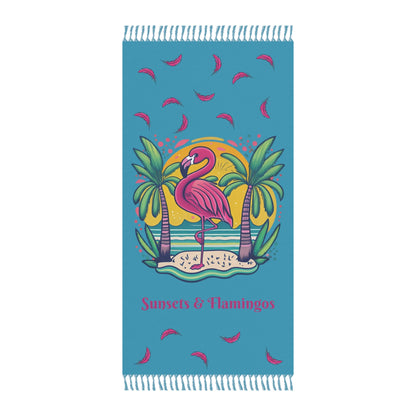 Sunsets & Flamingos Boho Beach Cloth - Ruppy's Creations