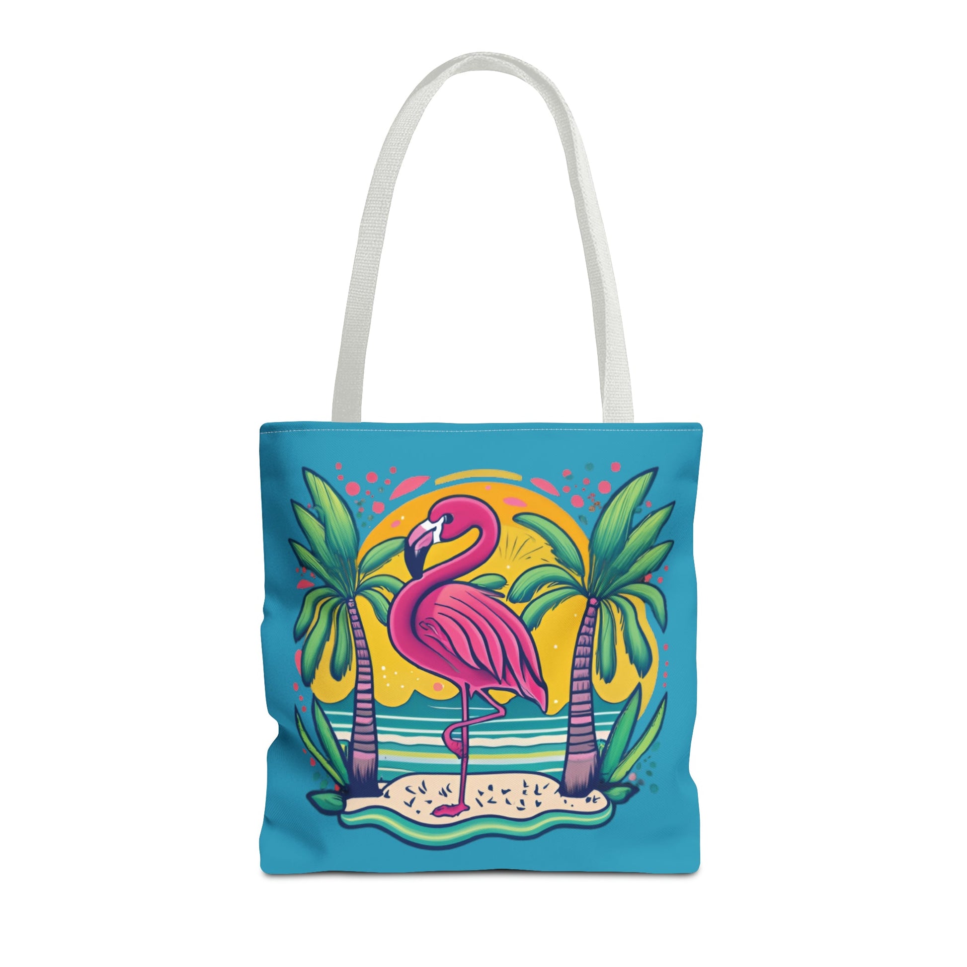 Sunsets & Flamingos Tote Bag - Ruppy's Creations