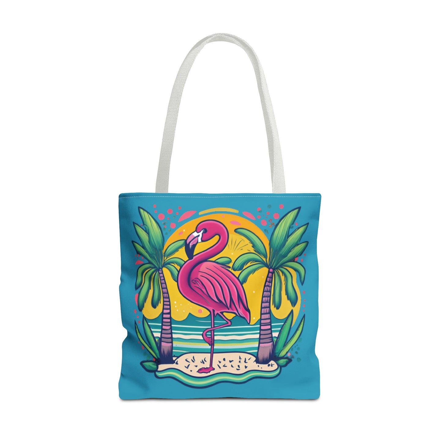 Sunsets & Flamingos Tote Bag - Ruppy's Creations