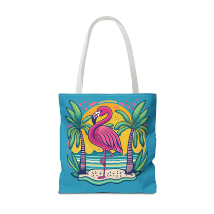 Sunsets & Flamingos Tote Bag - Ruppy's Creations