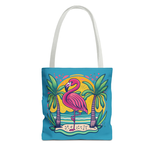 Sunsets & Flamingos Tote Bag - Ruppy's Creations