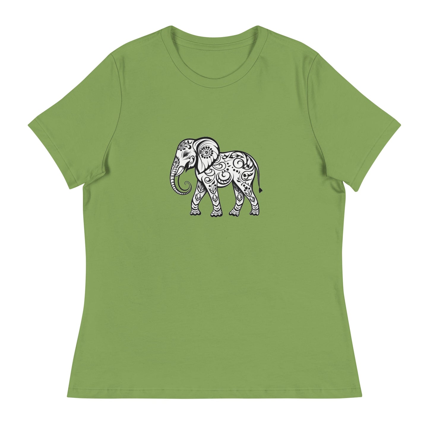 Women's Elephant Relaxed T-Shirt - Ruppy's Creations