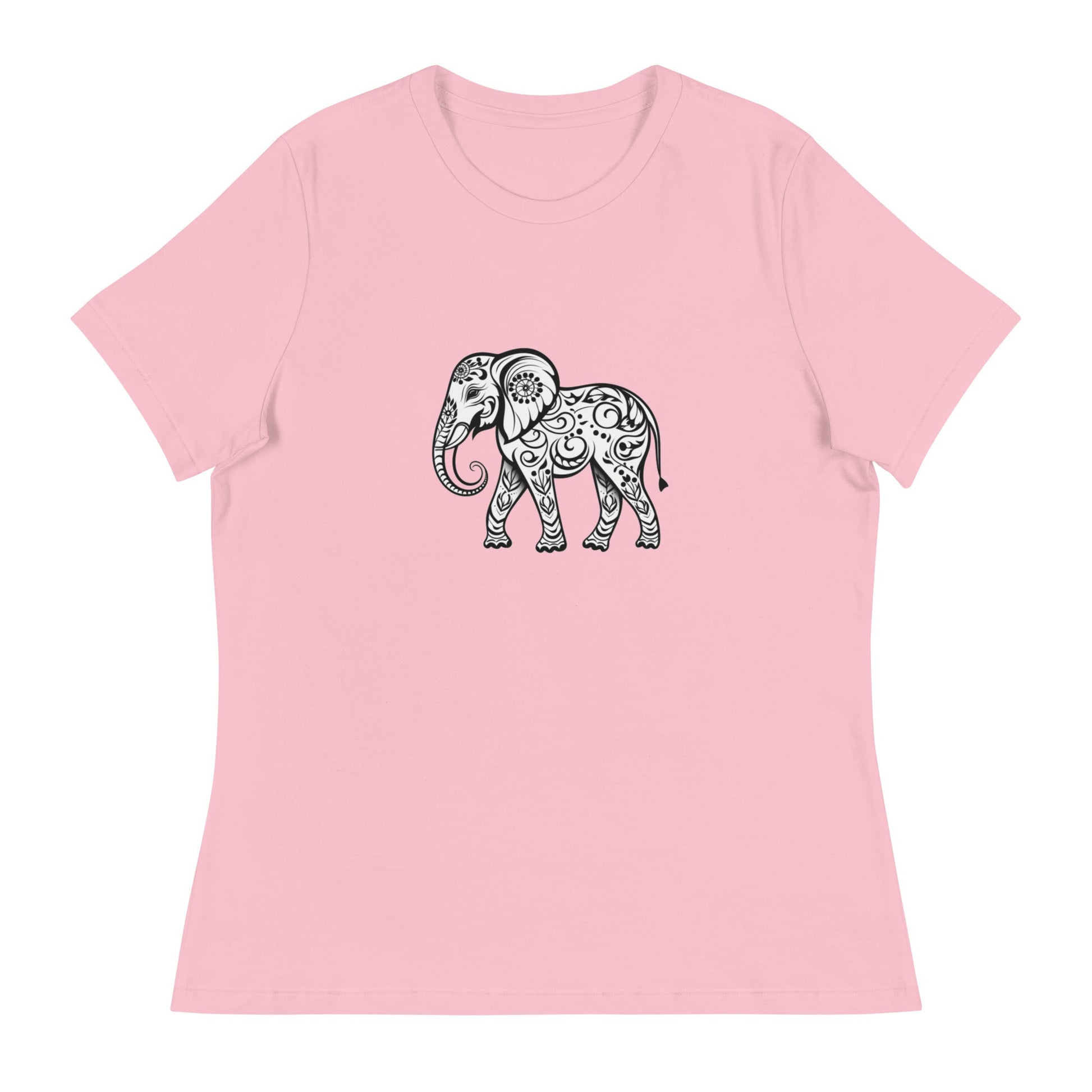 Women's Elephant Relaxed T-Shirt - Ruppy's Creations