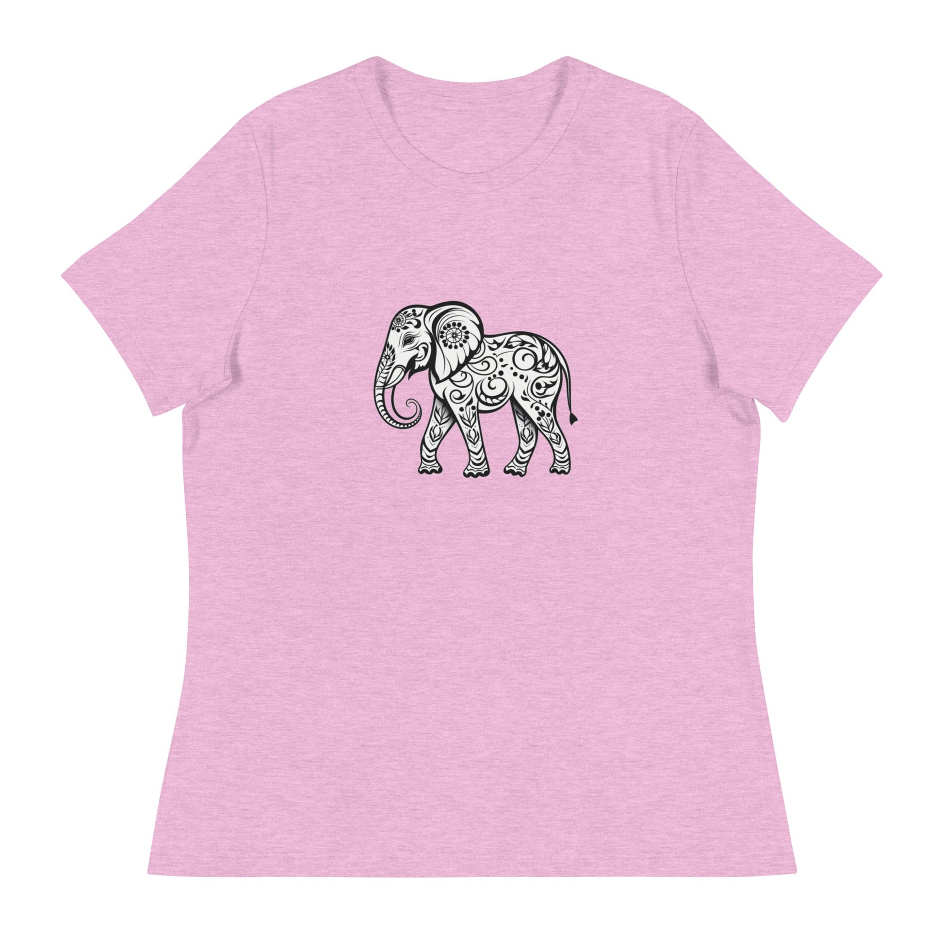 Women's Elephant Relaxed T-Shirt - Ruppy's Creations