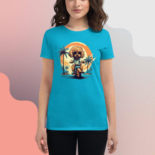 Women's poodle shirt