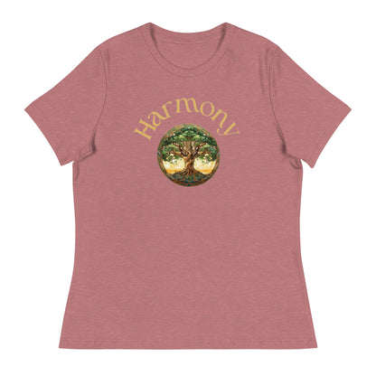 Women's Harmony Tree Relaxed T-Shirt - Ruppy's Creations