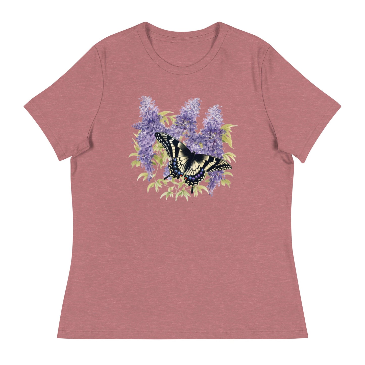 Yellow Swallowtail Women's Relaxed T-Shirt - Ruppy's Creations