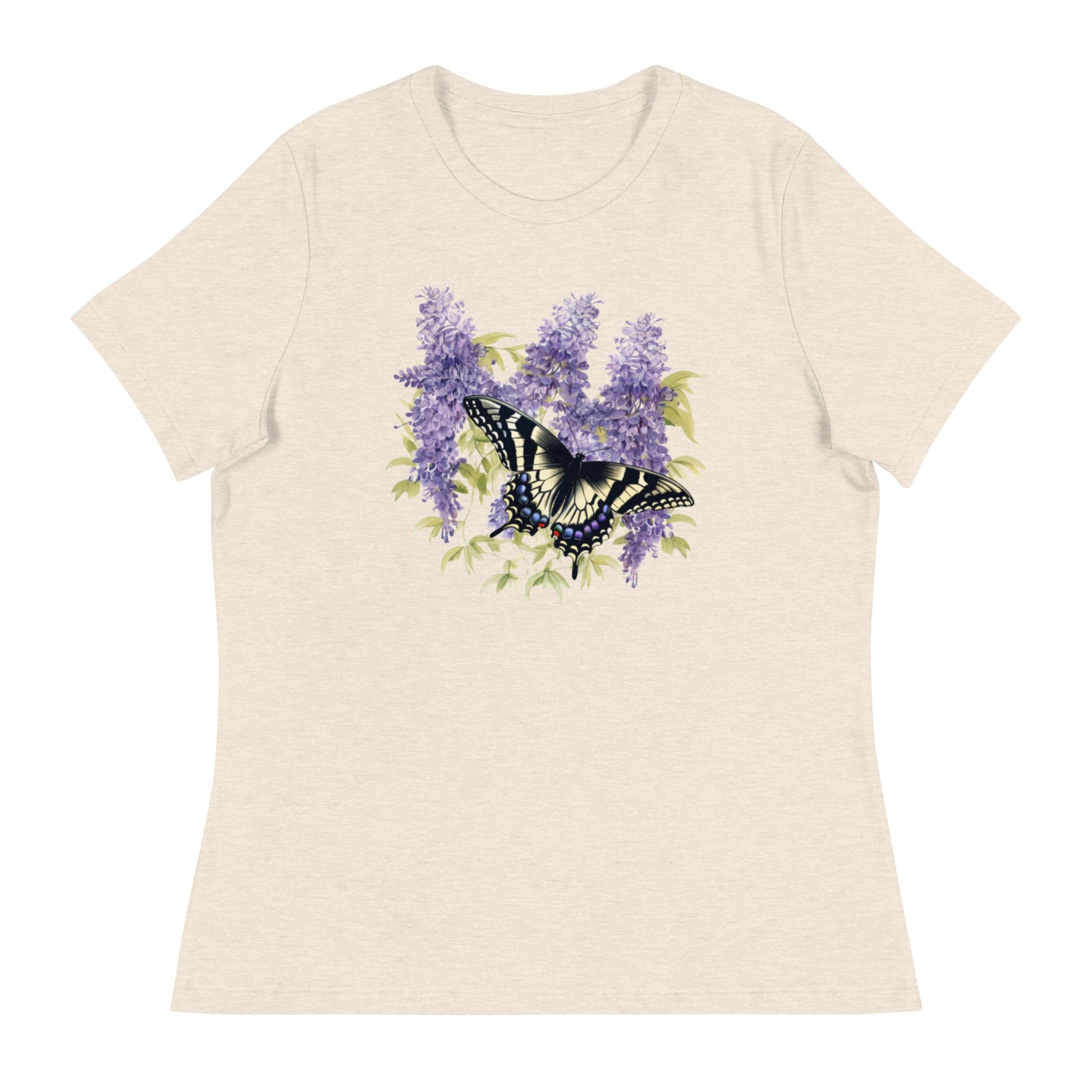 Yellow Swallowtail Women's Relaxed T-Shirt - Ruppy's Creations